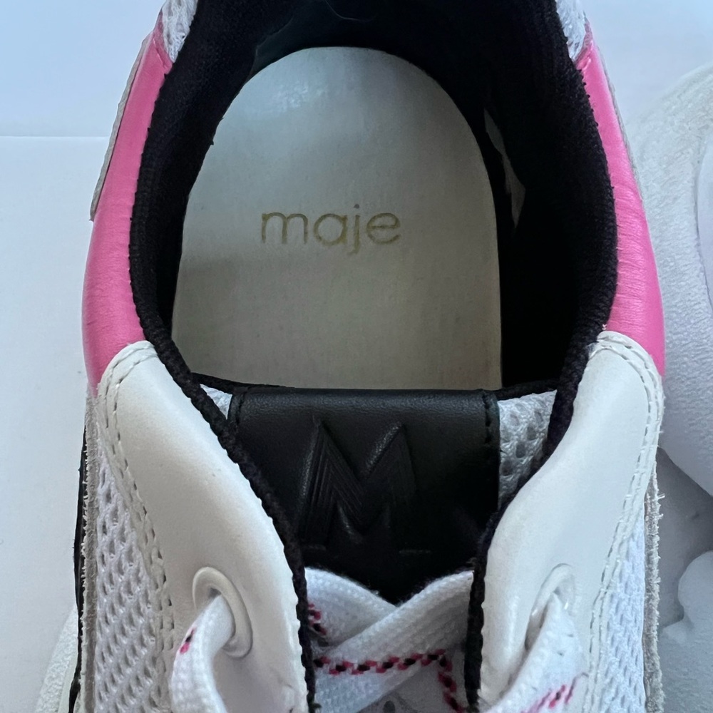 Maje Paris Urban Leather Chunky Sneaker - Picture 10 of 10
